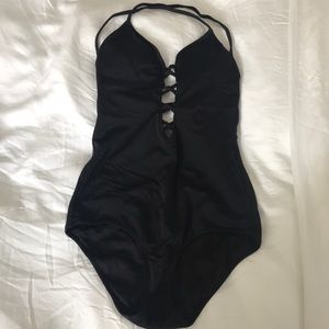 One piece bathing suit